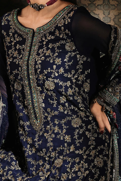 Charizma - 3pc Unstitched Luxury Collection DJW5-09