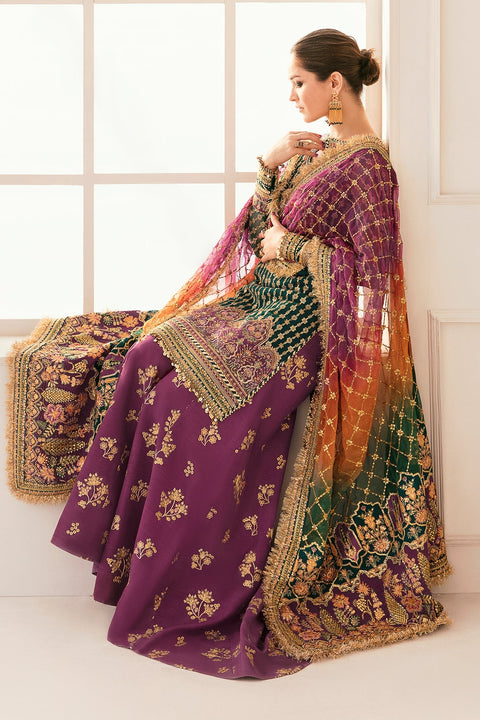 Baroque - EMBROIDERED ORGANZA CH11-06 UNSTITCHED