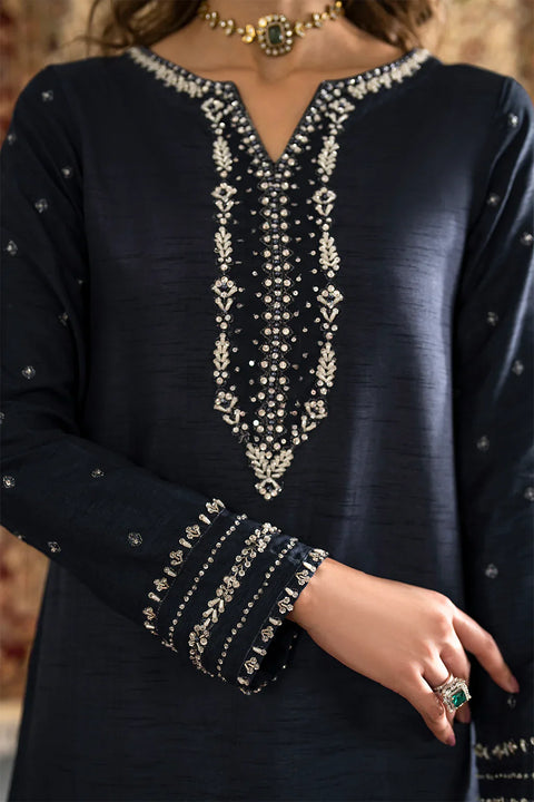 IZNIK 3pc Unstitched EMBROIDERED CHIFFON UE-478