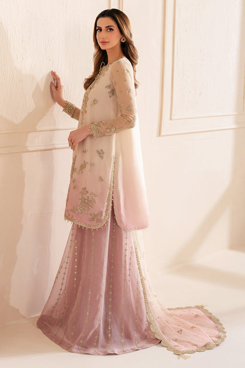 JAZMIN - 3PC CHIFFON EMBROIDERED WITH EMBROIDERED DUPATTA - UC-3067
