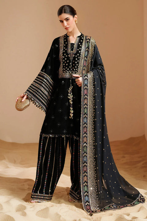 JAZMINE - Luxury Formals Embroidered Velvet Formal VVF D-5