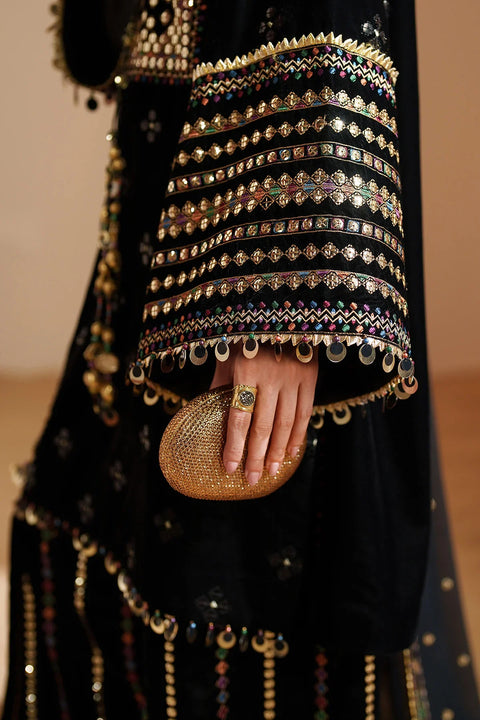 JAZMINE - Luxury Formals Embroidered Velvet Formal VVF D-5