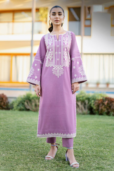 Asim Jofa -  2PC Dhanka Embroidered SHIRT WITH Dhanka Embroidered TROUSER -309