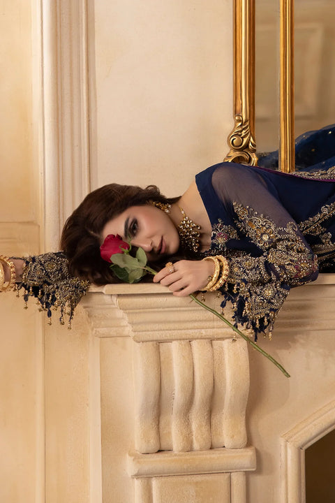 CHARIZMA - 3-Pc Unstitched Premium Luxury Handwork Chiffon with Premium Embroidered Dupatta DJW4-01