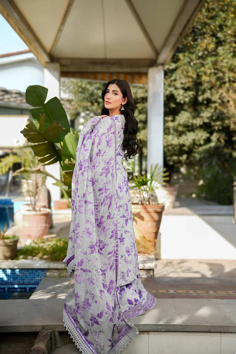 Aneela's Collection Luxury Khaddar Embroidered 3 Piece Unstitched - 756