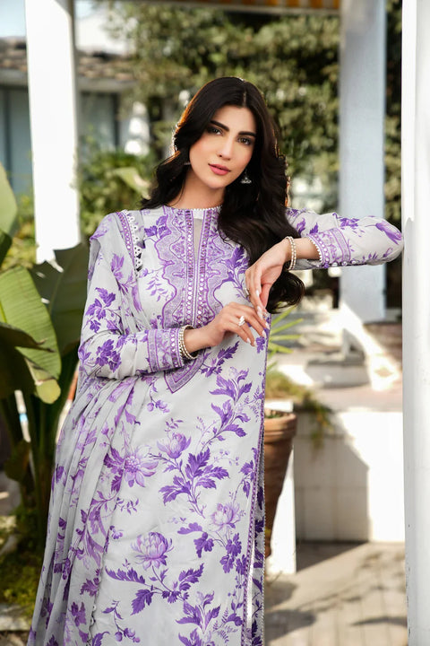 Aneela's Collection Luxury Khaddar Embroidered 3 Piece Unstitched - 756